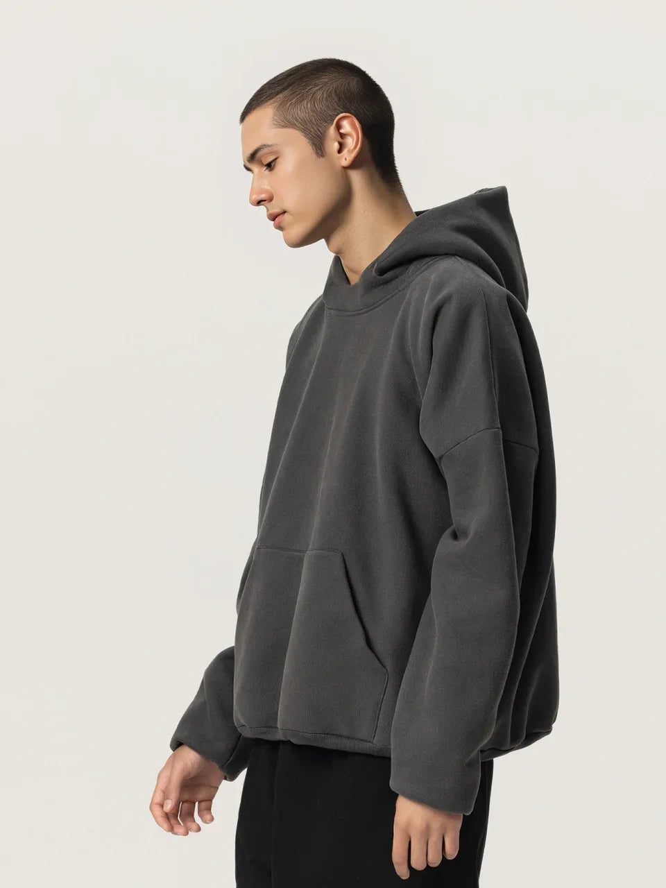 400g Double Layer Fabric Oversized Hoodie