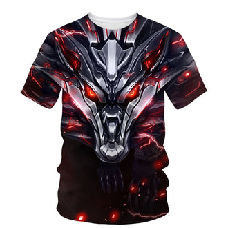 Cyber Wolf-Tshirt