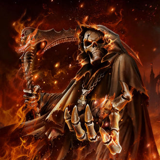 Gothic Reaper-Tapestry