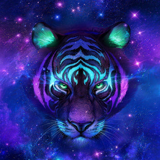 Galaxy Tiger-Wallpaper