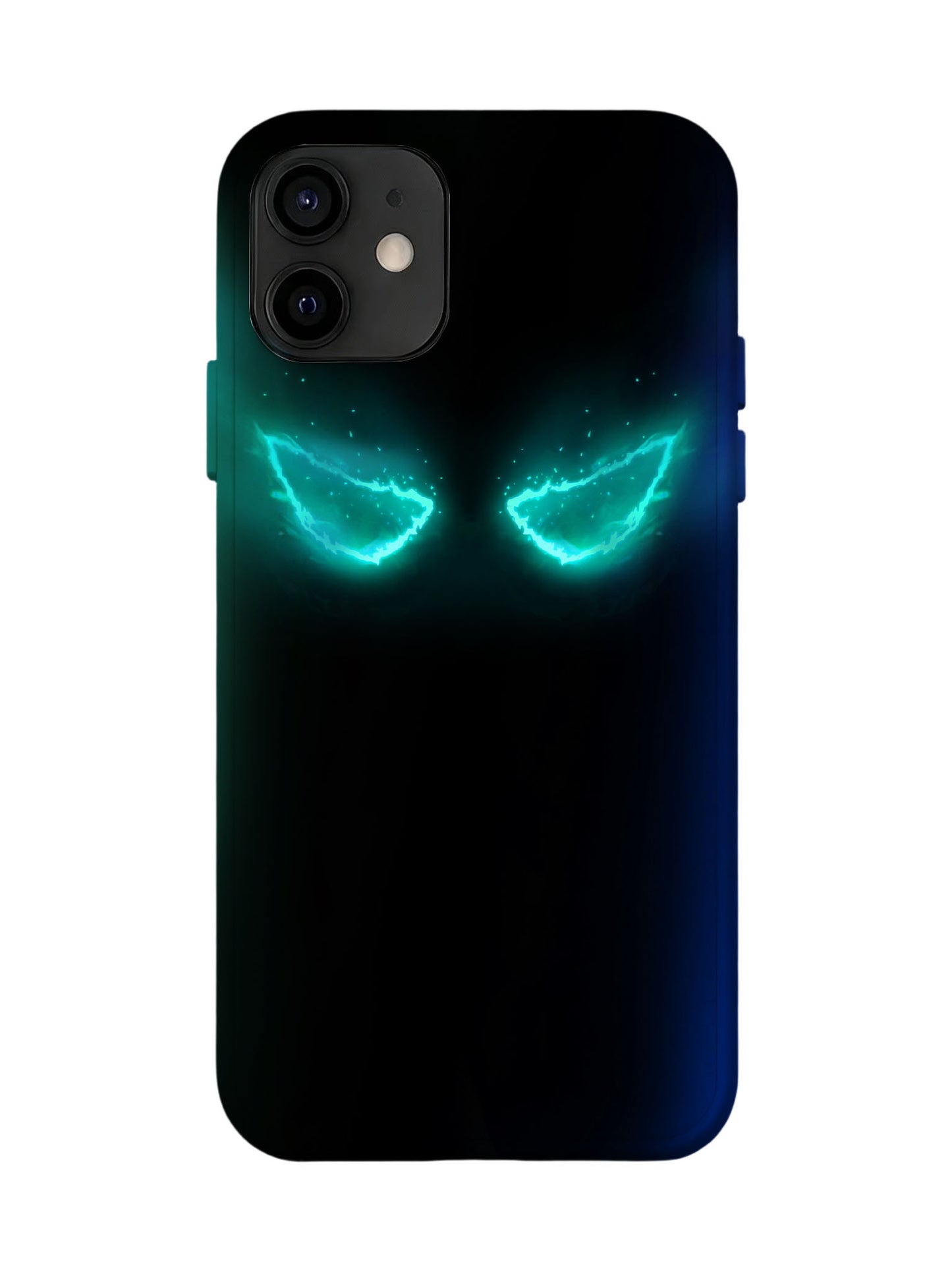 Glowing Eyes Cyberpunk Edgy Protective Phone Case