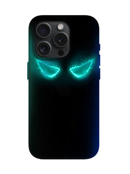 Glowing Eyes Cyberpunk Edgy Protective Phone Case