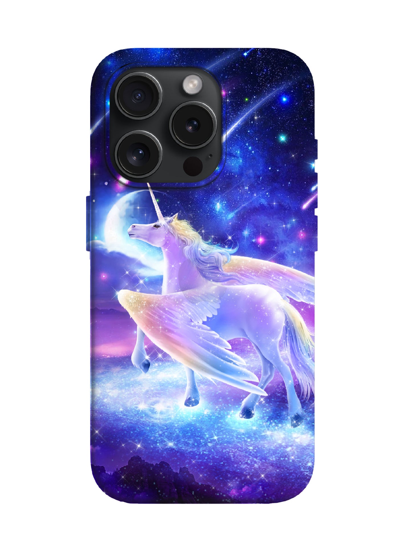Cosmic Unicorn Edgy Statement Phone Case