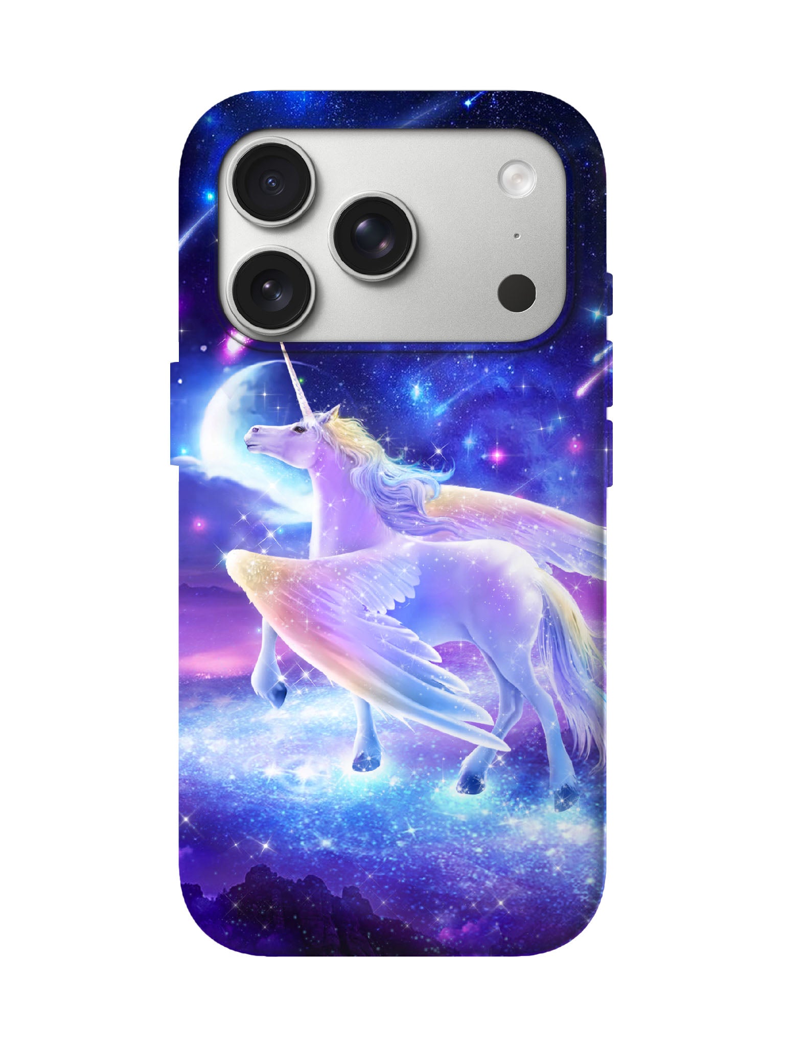 Cosmic Unicorn Edgy Statement Phone Case