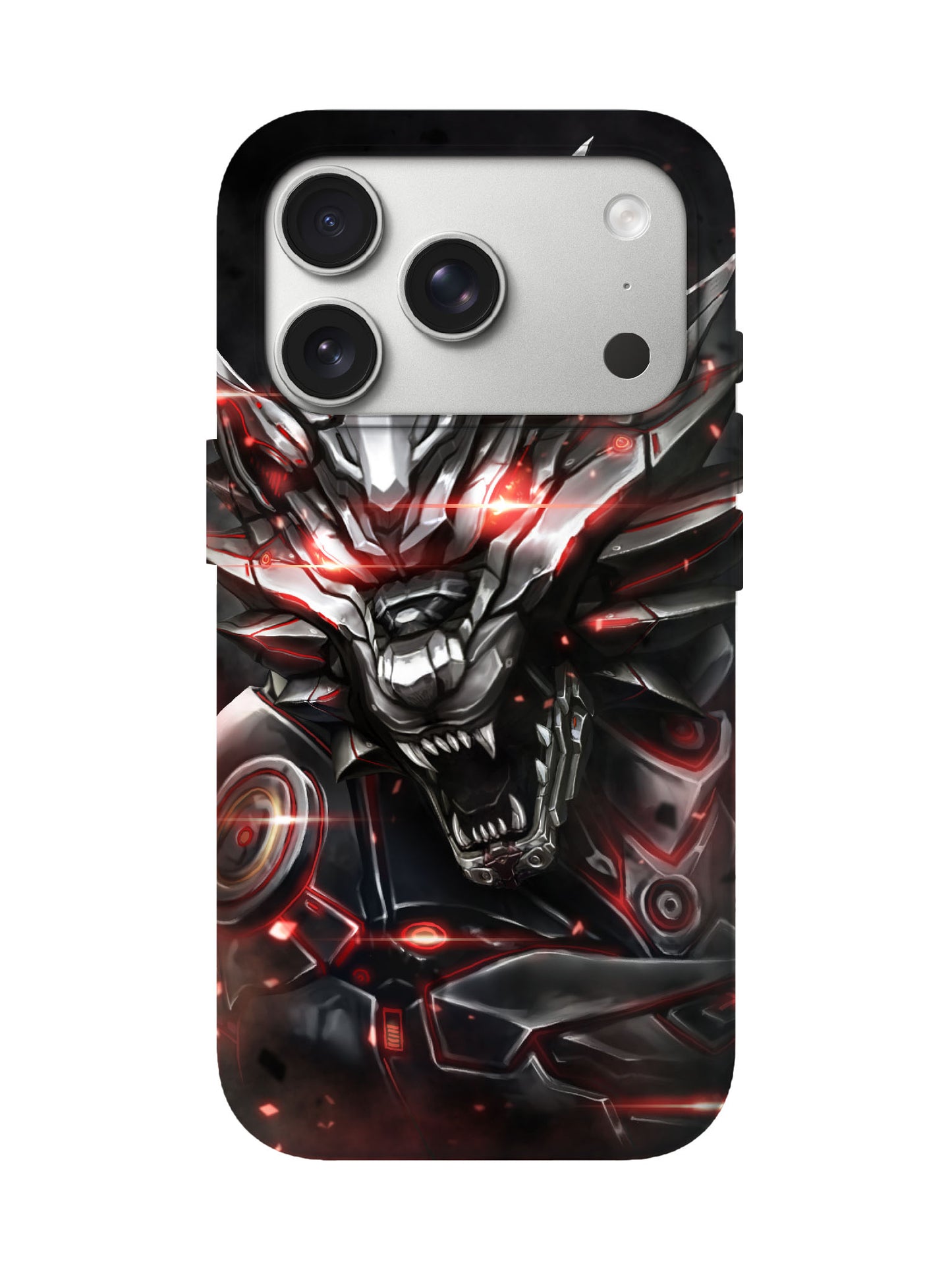 Cyberpunk Skull Edgy Tough Phone Case
