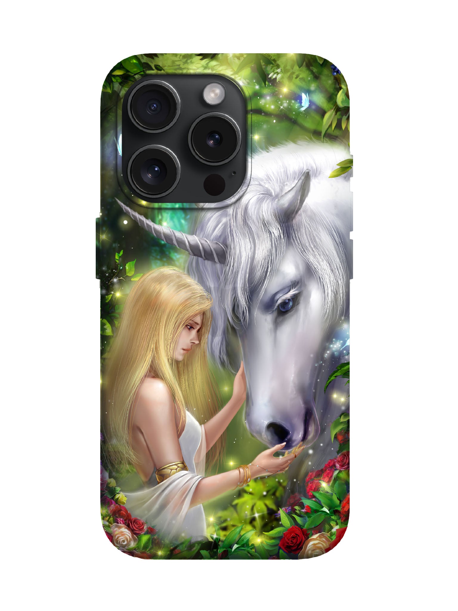 Unicorn Fantasy Edgy Slim Phone Case