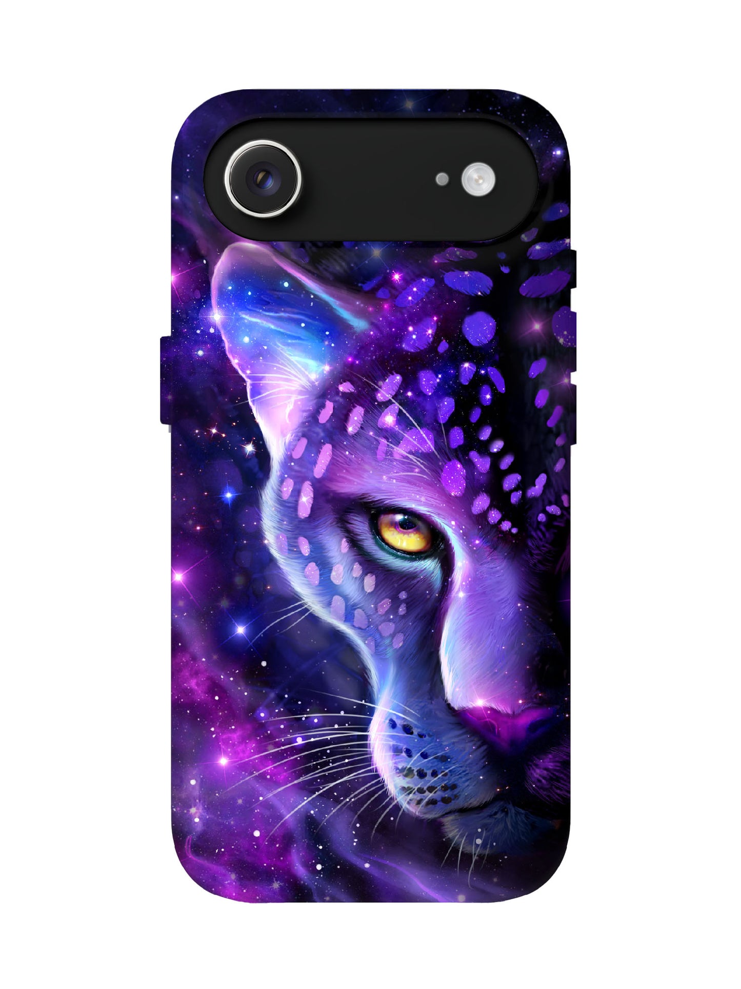Cosmic Leopard Skull Edgy Cyberpunk Protective Phone Case