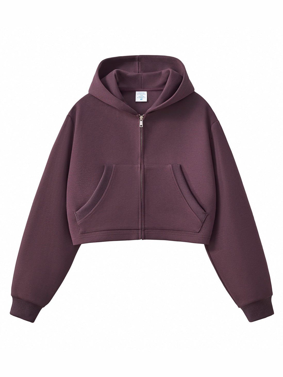 350g Heavyweight French Terry Cropped Hoodie