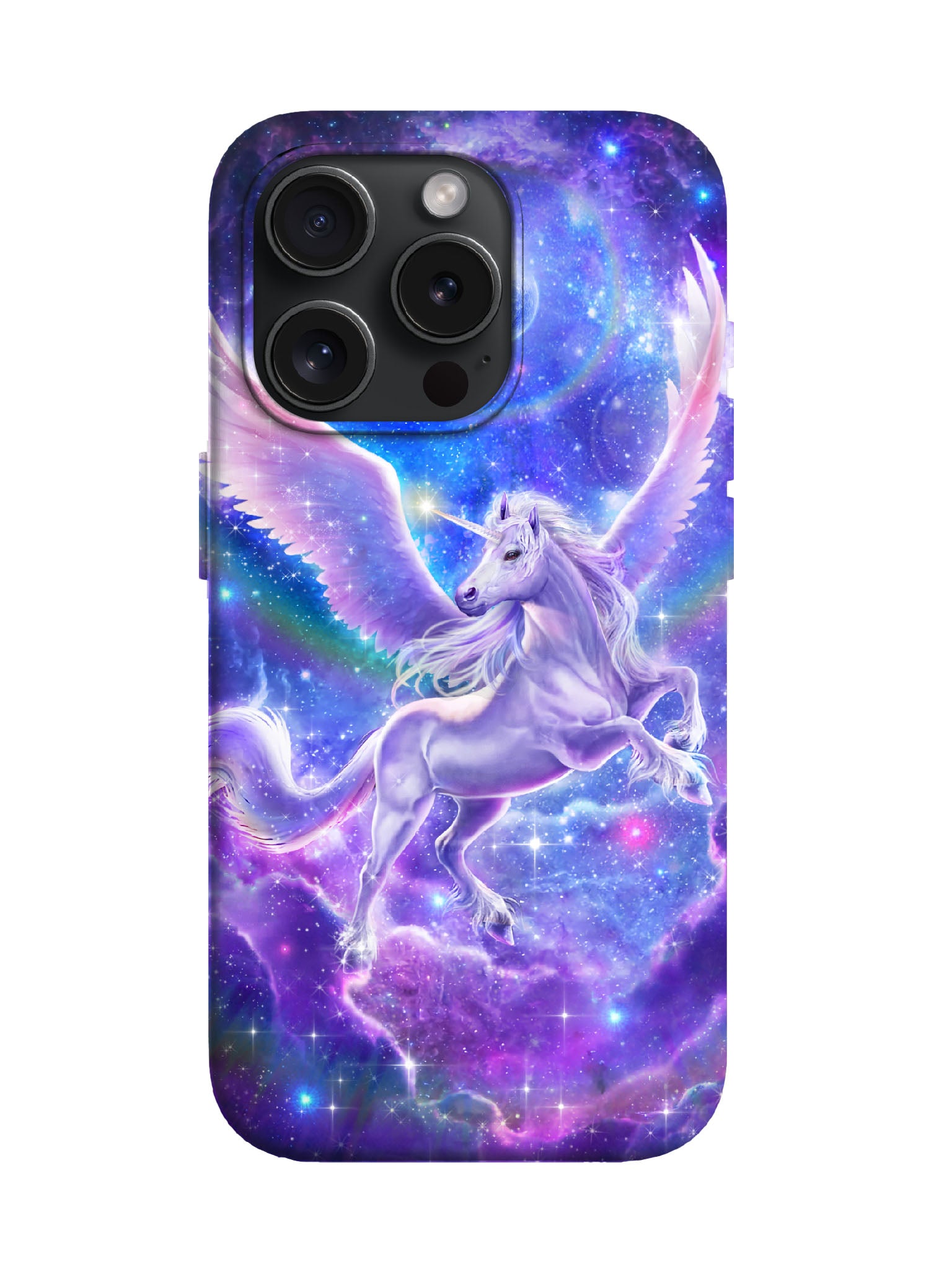 Cosmic Unicorn Edgy Statement Phone Case