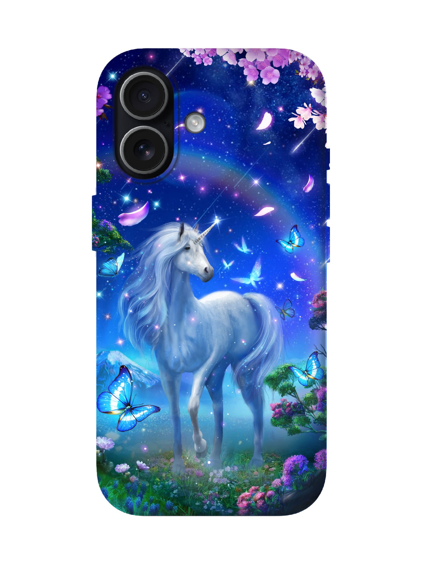 Unicorn Fantasy Edgy Slim Phone Case