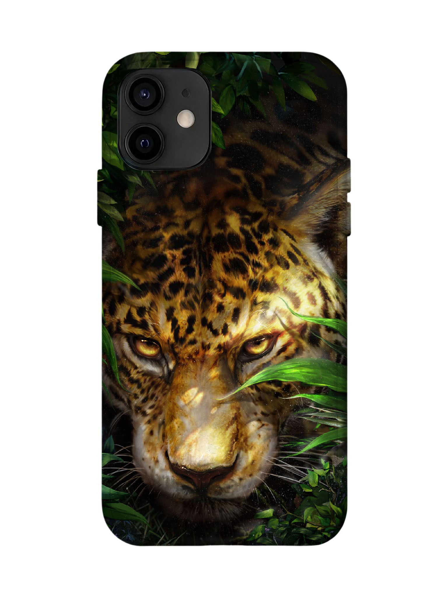 Leopard Print Edgy Statement Protective Phone Case