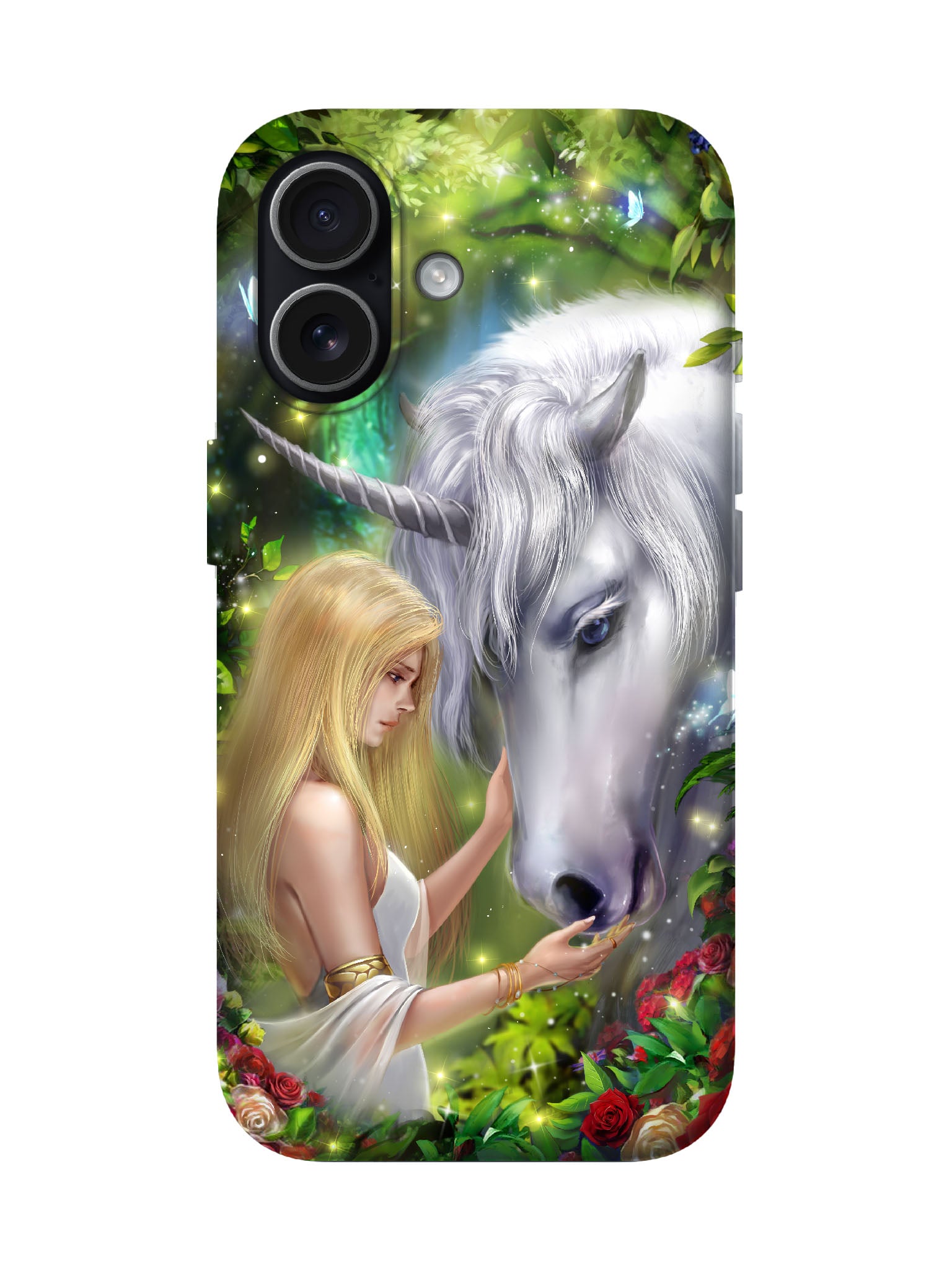 Unicorn Fantasy Edgy Slim Phone Case