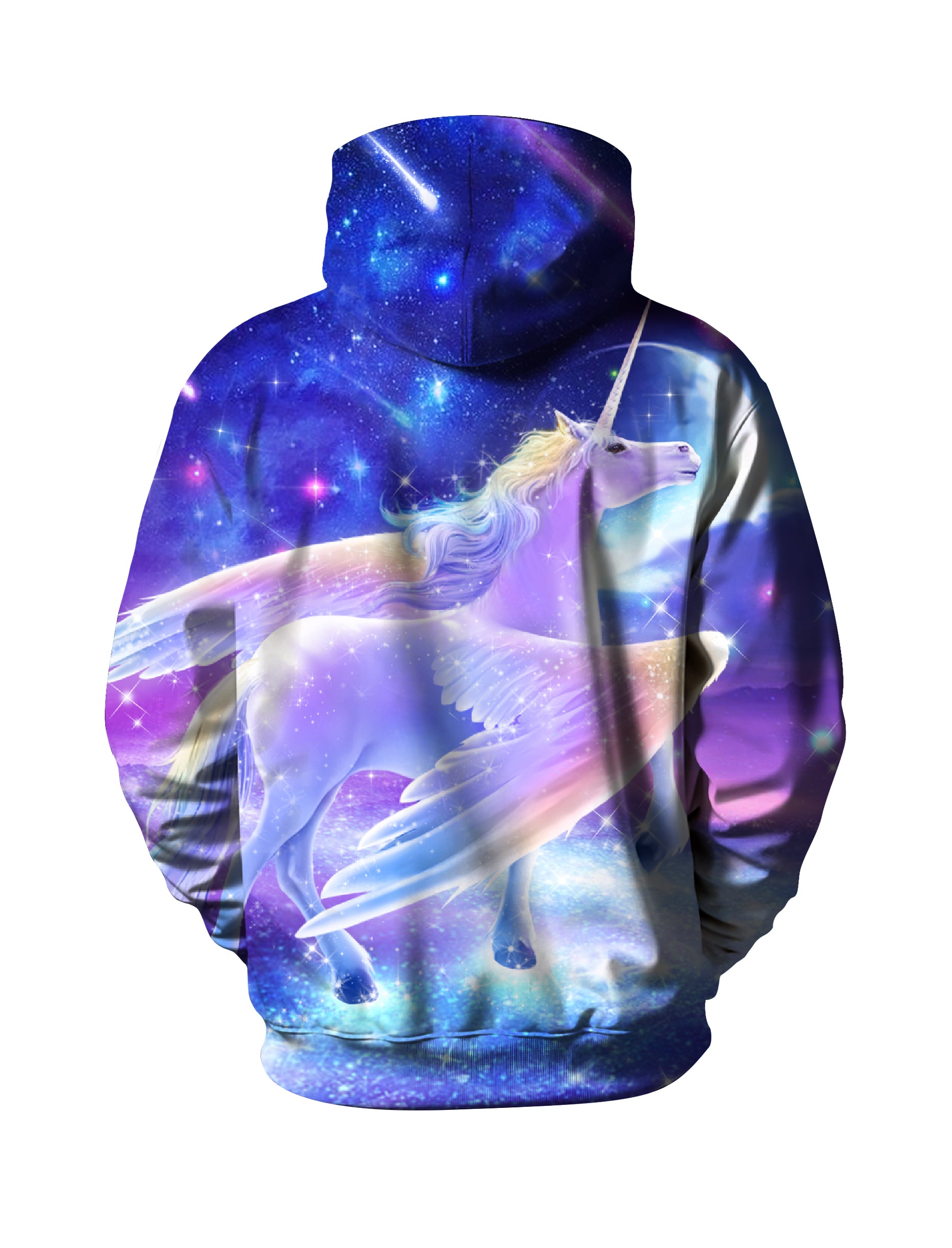 Unicorn Galaxy 3D All Over Print Hoodie for Men Women Fantasy Space Pullover