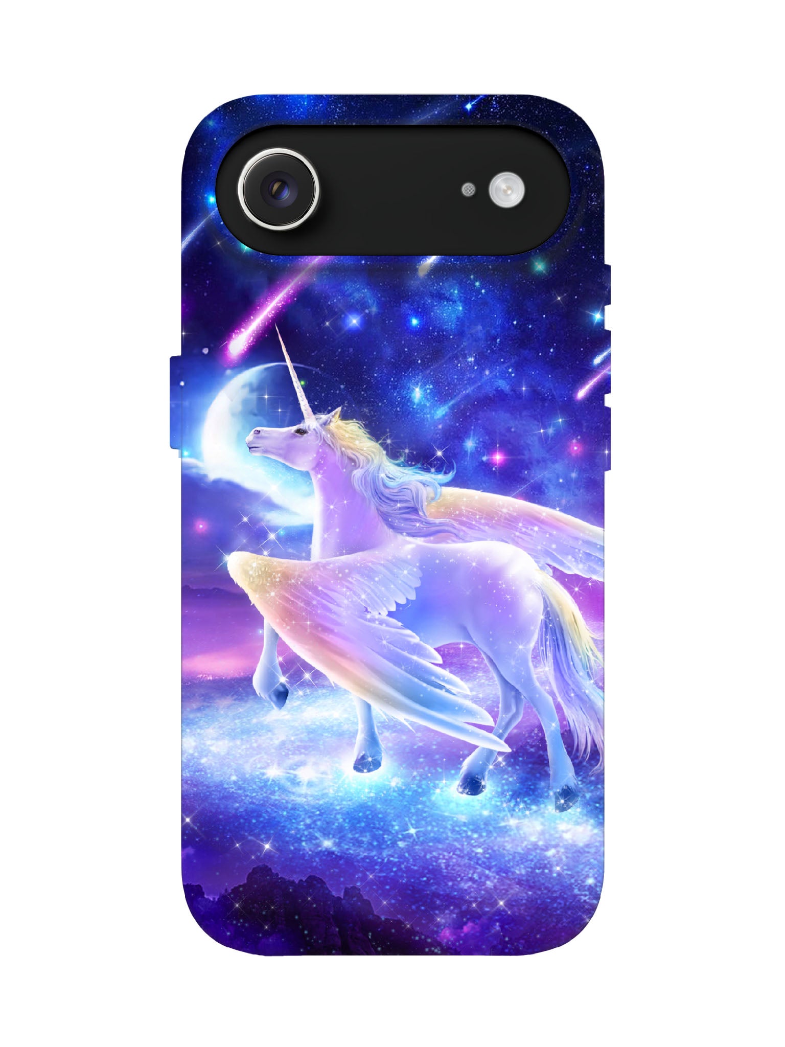 Cosmic Unicorn Edgy Statement Phone Case