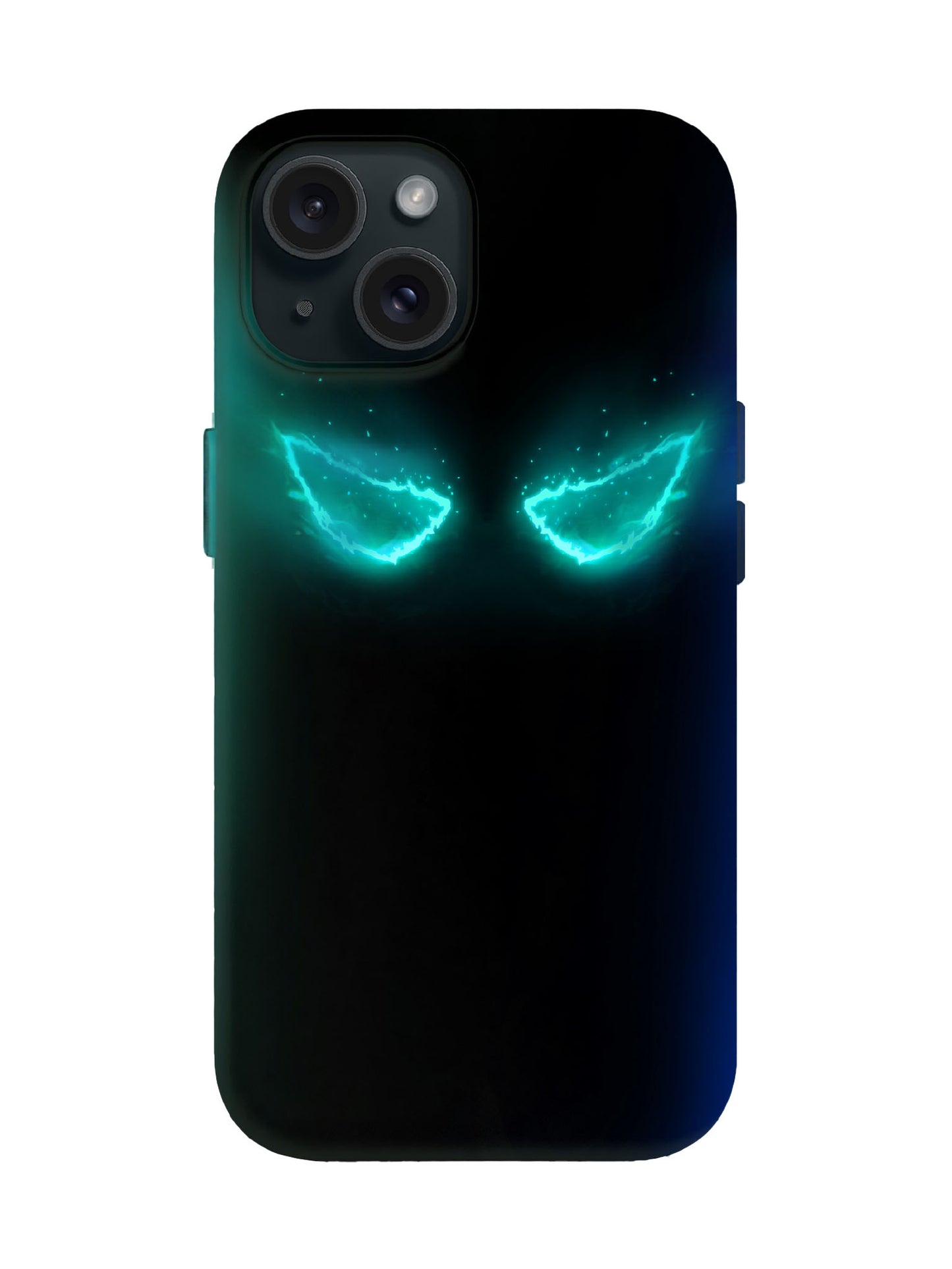Glowing Eyes Cyberpunk Edgy Protective Phone Case