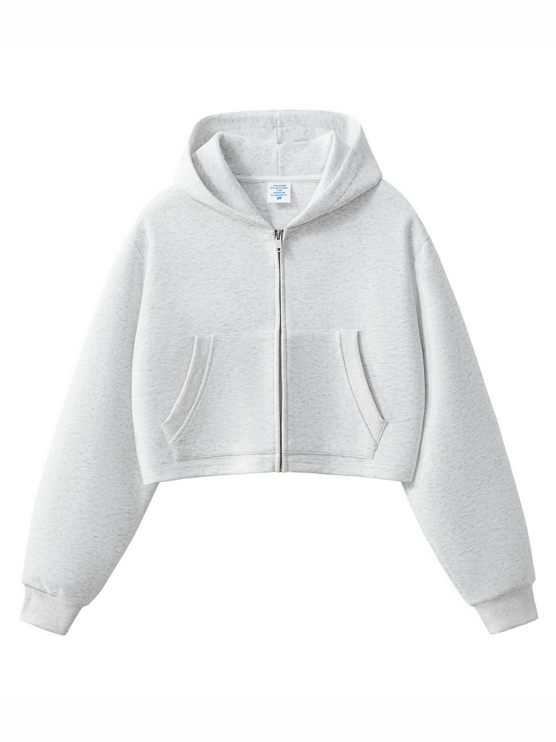 350g Heavyweight French Terry Cropped Hoodie