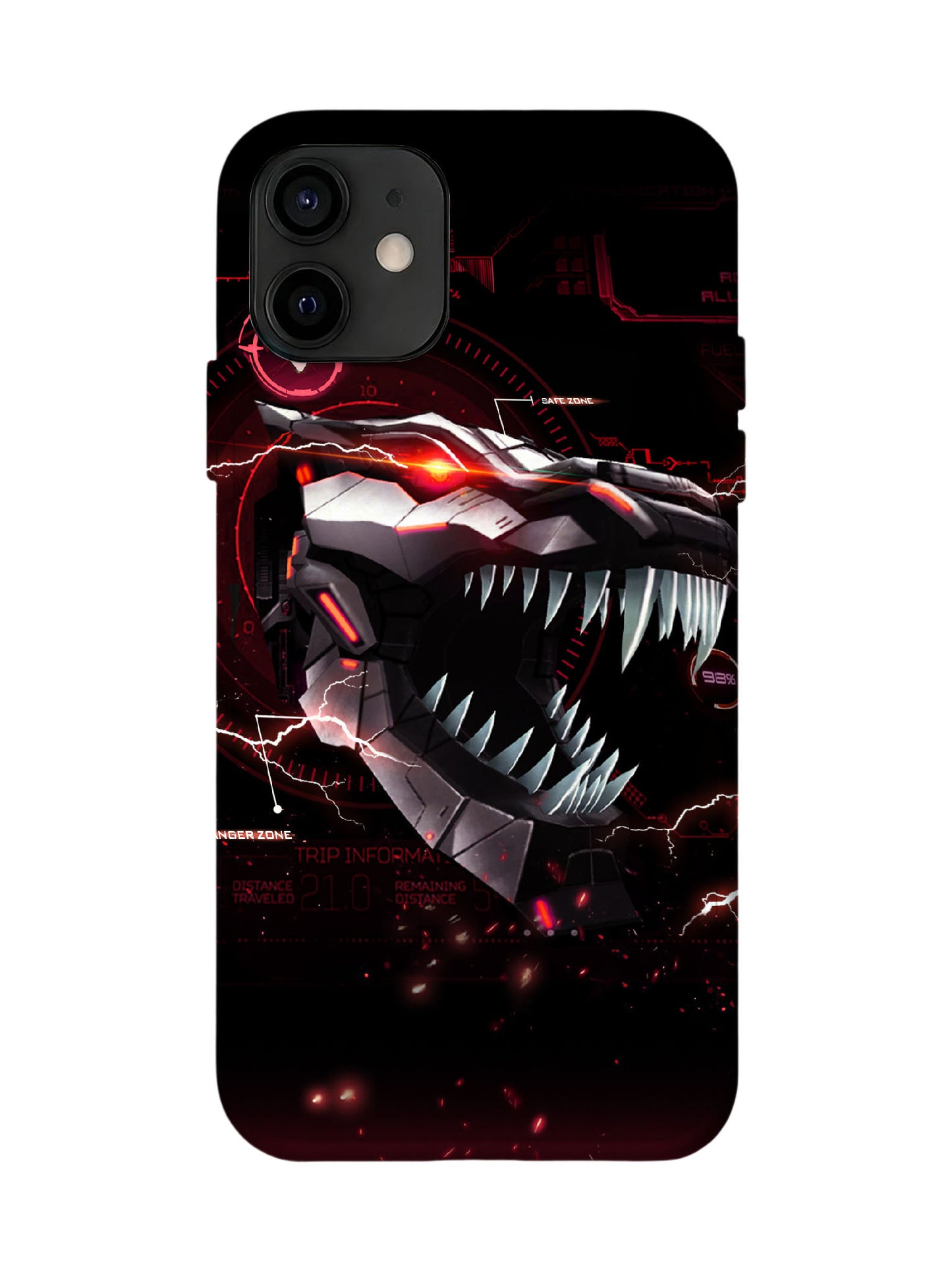 Cyberpunk Skull Edgy Tough Phone Case