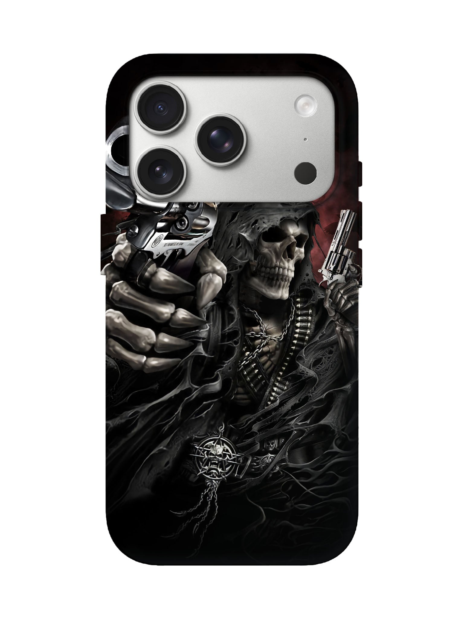 Skull Edgy Hardcore Tough Phone Case