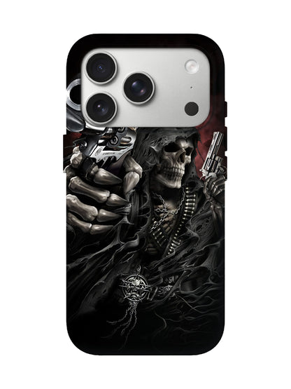 Skull Edgy Hardcore Tough Phone Case