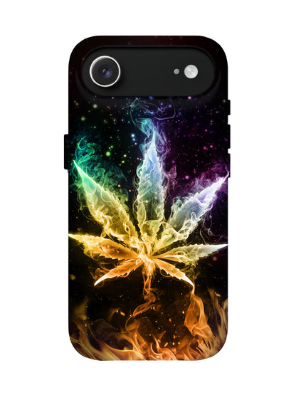 Black-Back Rasta Leaf Anti-Scratch Protective Case
