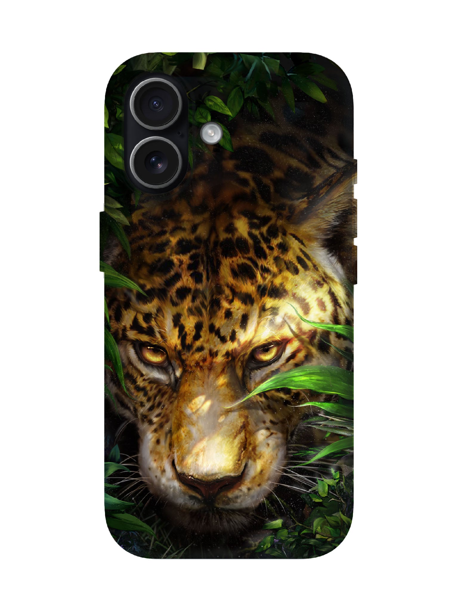 Leopard Print Edgy Statement Protective Phone Case
