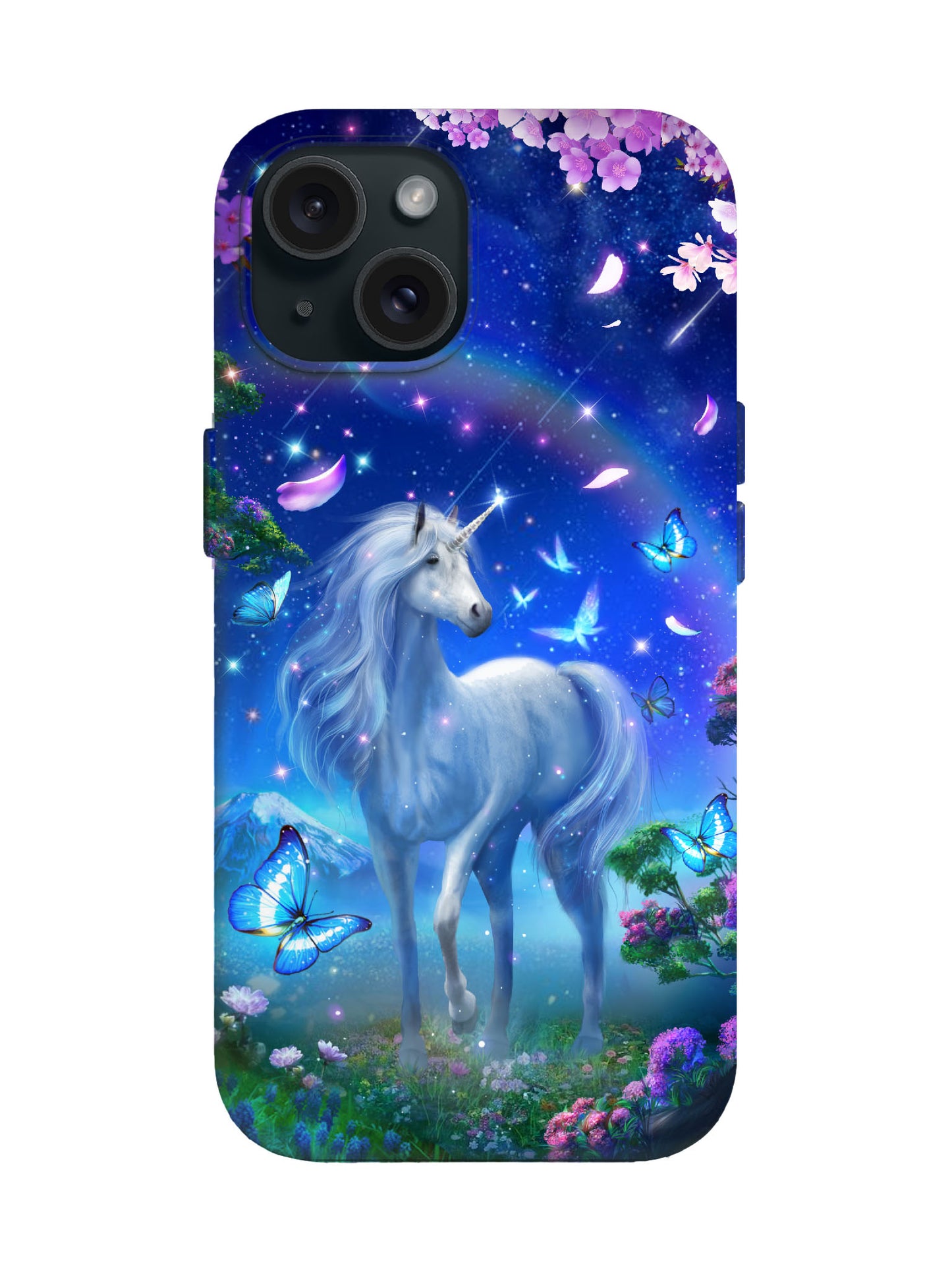 Unicorn Fantasy Edgy Slim Phone Case