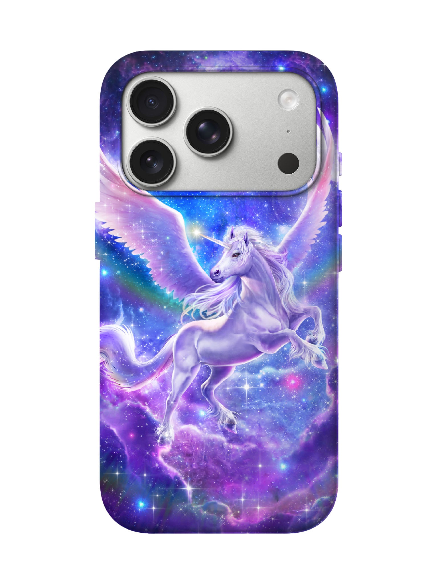 Cosmic Unicorn Edgy Statement Phone Case