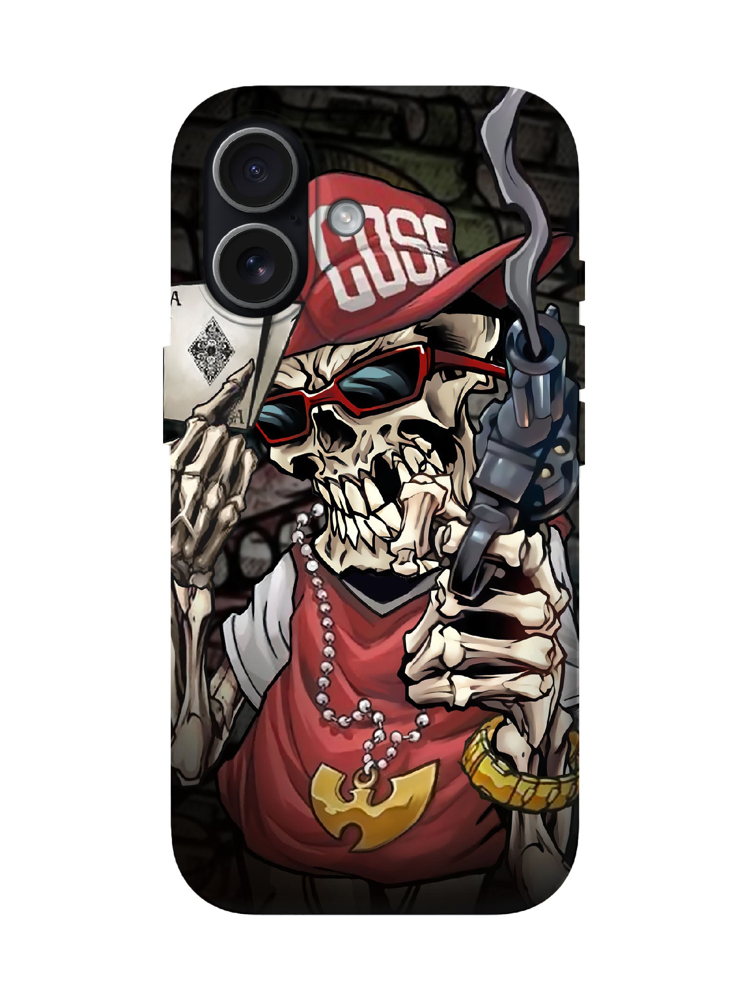 Skull Edgy Hardcore Tough Phone Case