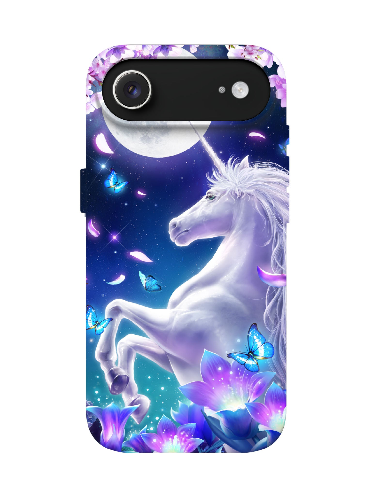 Unicorn Moonlight Fantasy Edgy Slim Phone Case