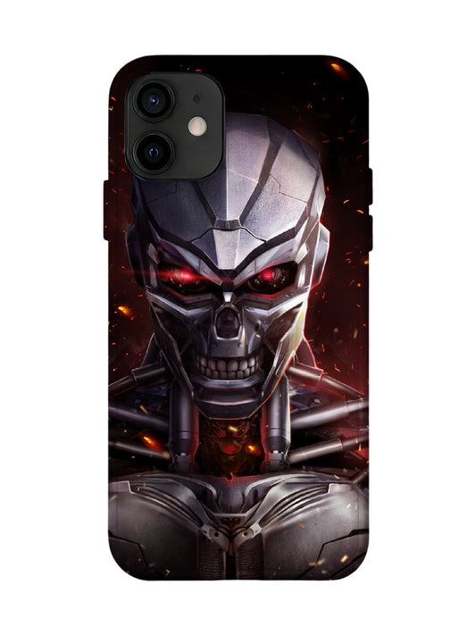 Cyberpunk Skull Edgy Tough Phone Case