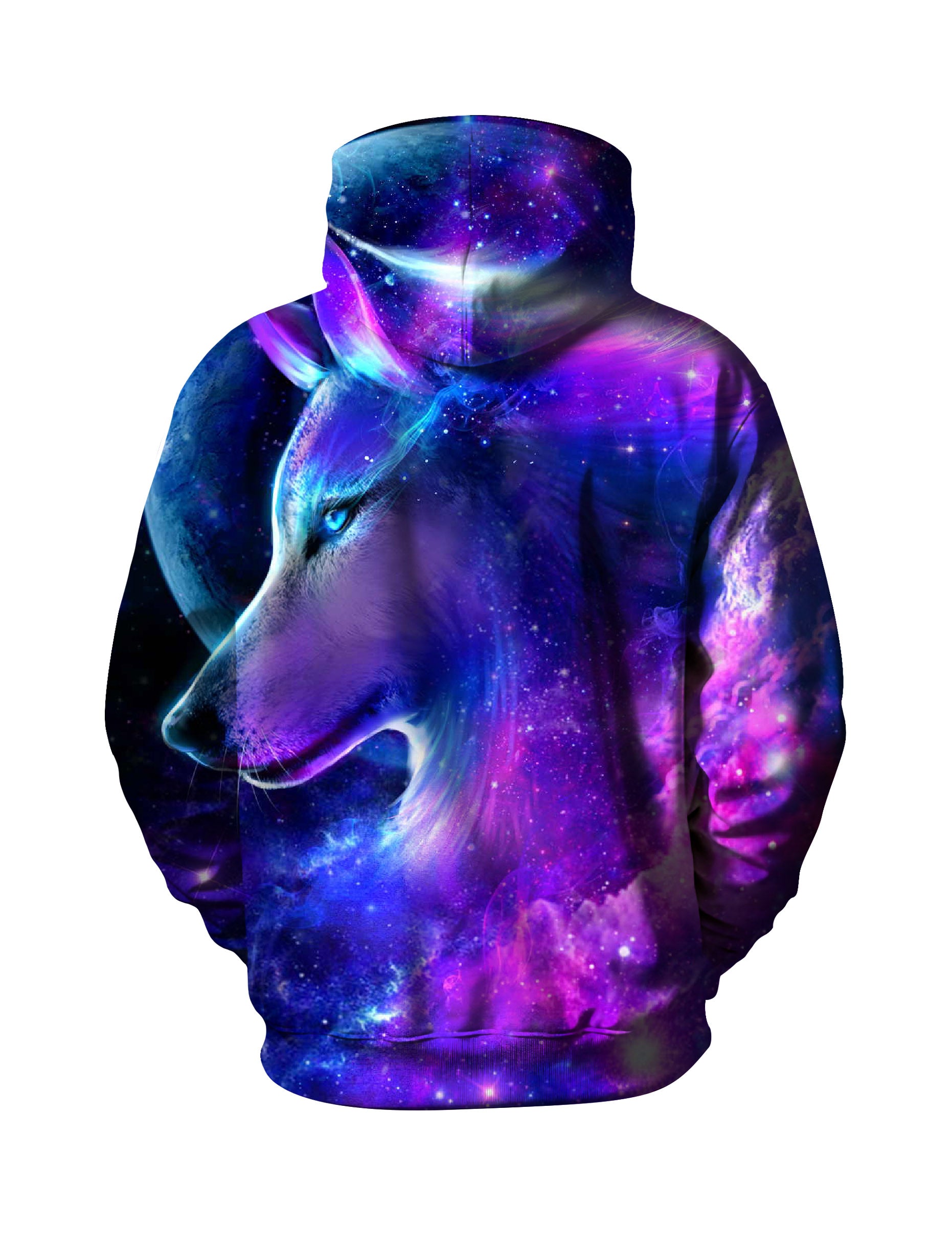 Galaxy Wolf 3D All Over Print Hoodie Unisex Soft Comfortable Pullover