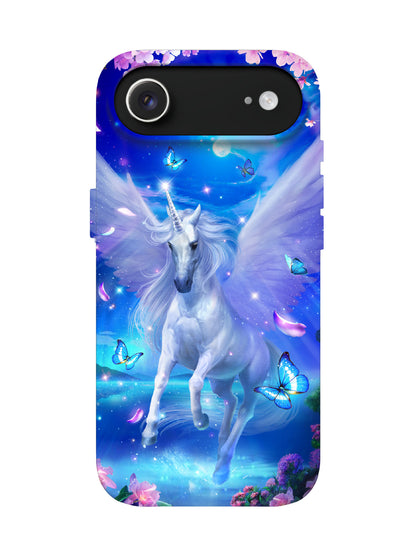 Winged Unicorn Fantasy Edgy Slim Phone Case