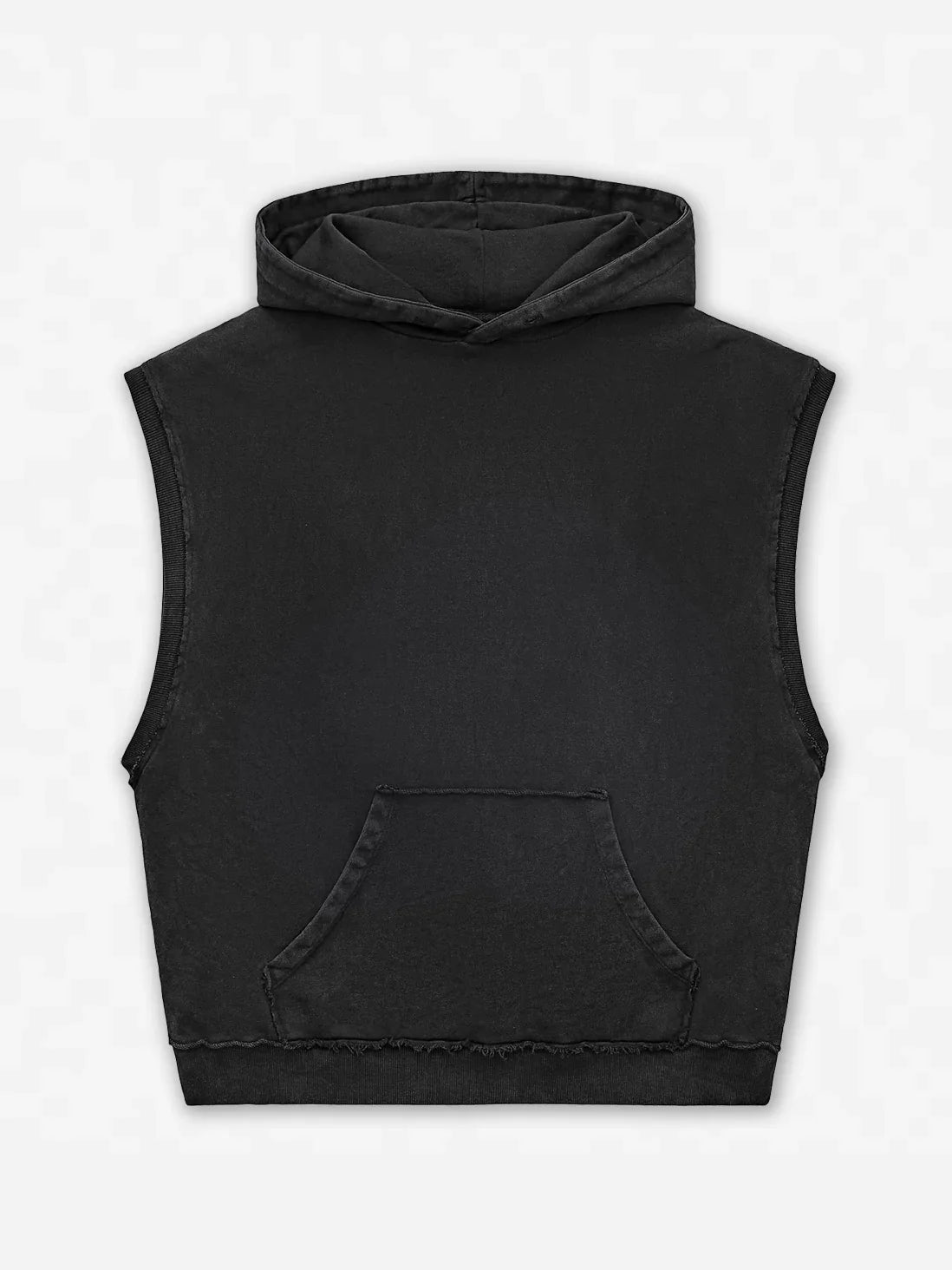 Stone-Washed 350g Soft French Terry Oversized Hoodie