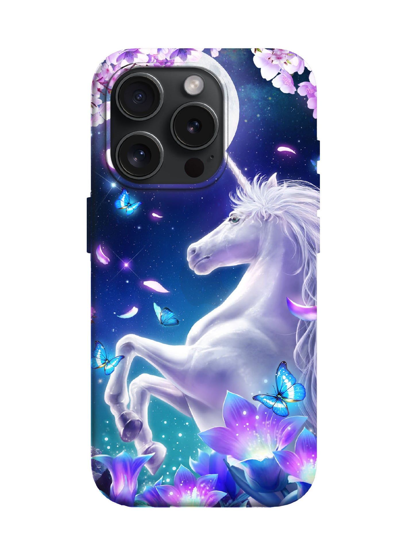Unicorn Moonlight Fantasy Edgy Slim Phone Case