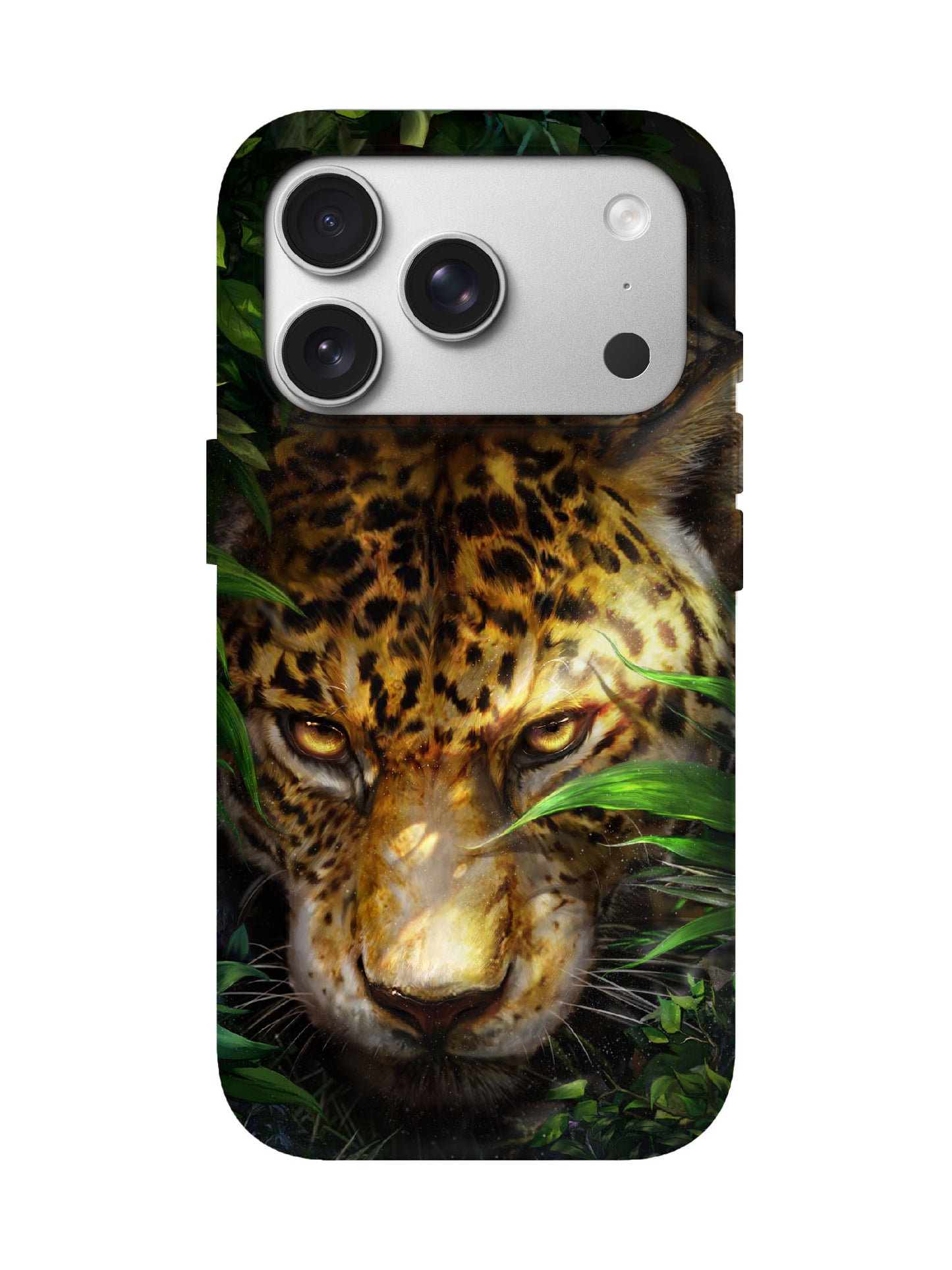 Leopard Print Edgy Statement Protective Phone Case