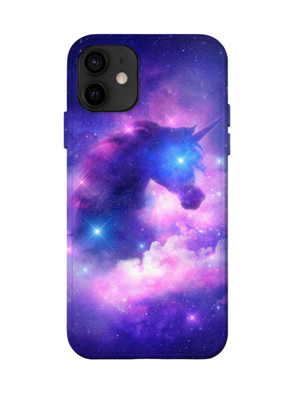 Cosmic Unicorn Nebula Edgy Protective Phone Case