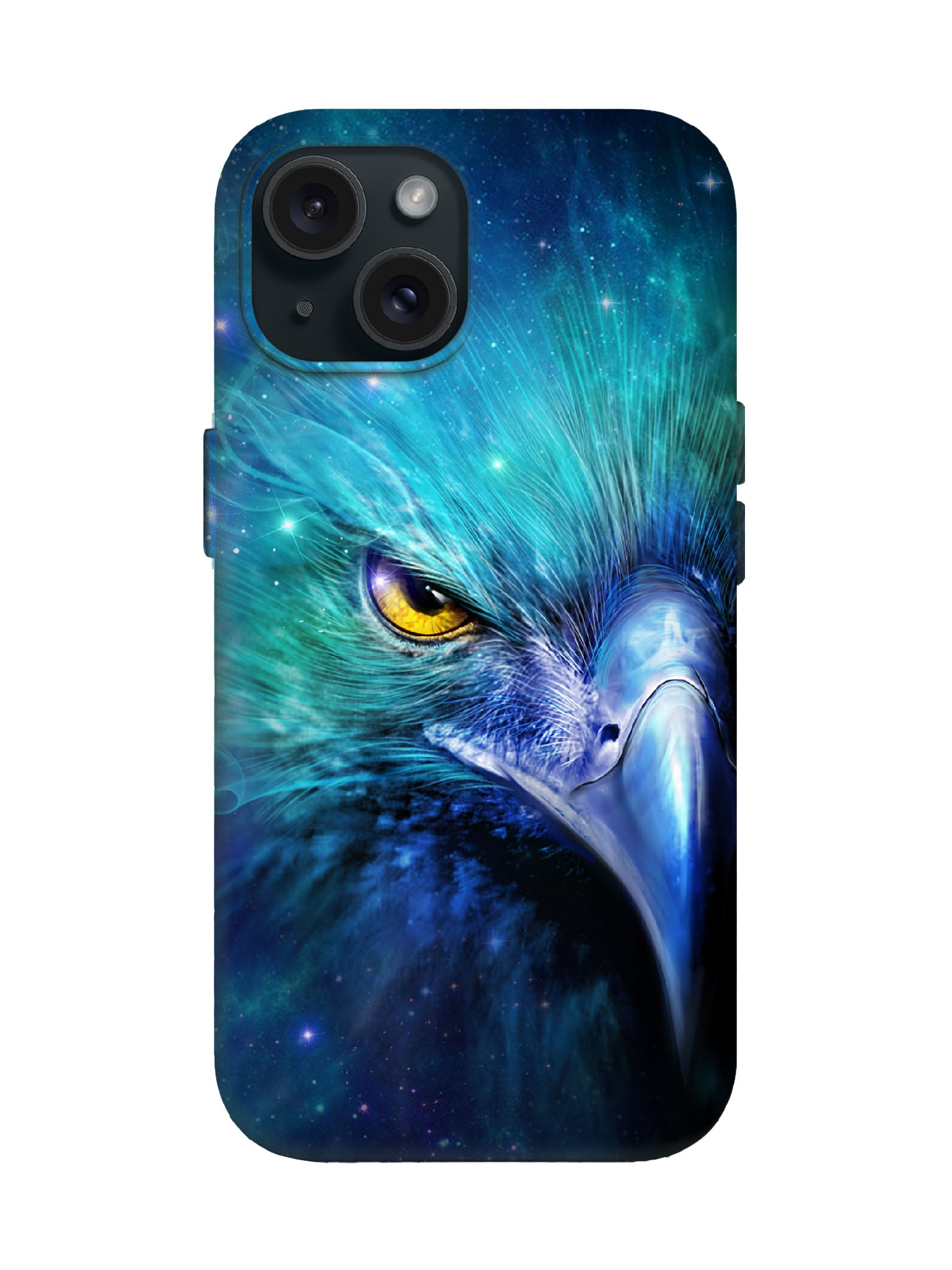Cosmic Eagle Eye Cyberpunk Tough Phone Case
