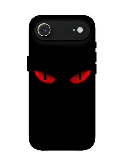 Glowing Red Eyes Edgy Gothic Protective Phone Case