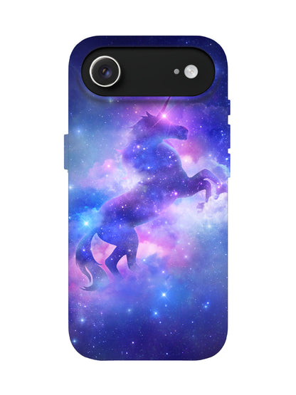 Cosmic Unicorn Silhouette Cyberpunk Protective Phone Case