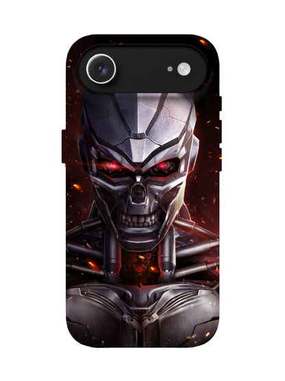 Cyberpunk Skull Edgy Tough Phone Case