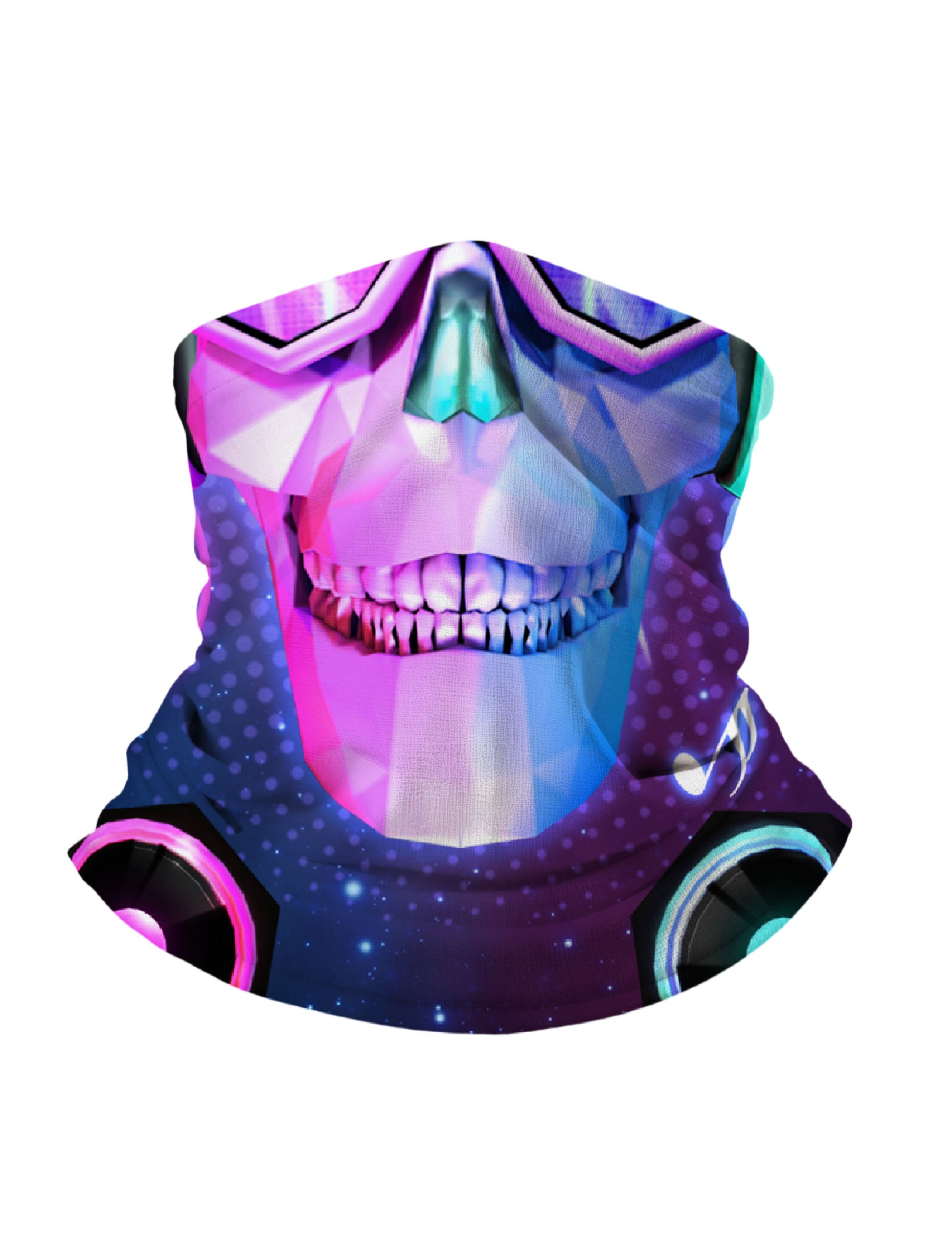 Unisex Pullover Hoodie with 3D All Over Print featuring Cyberpunk Skull, Neon Speakers & Music Notes, Y2K Aesthetic Streetwear, Soft Cotton Blend, Loose Fit Casual Wear