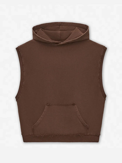 Stone-Washed 350g Soft French Terry Oversized Hoodie