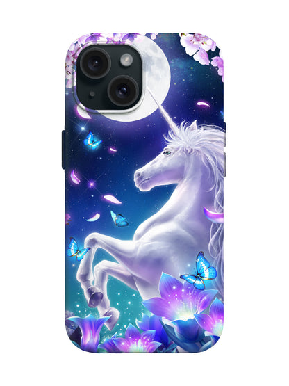 Unicorn Moonlight Fantasy Edgy Slim Phone Case