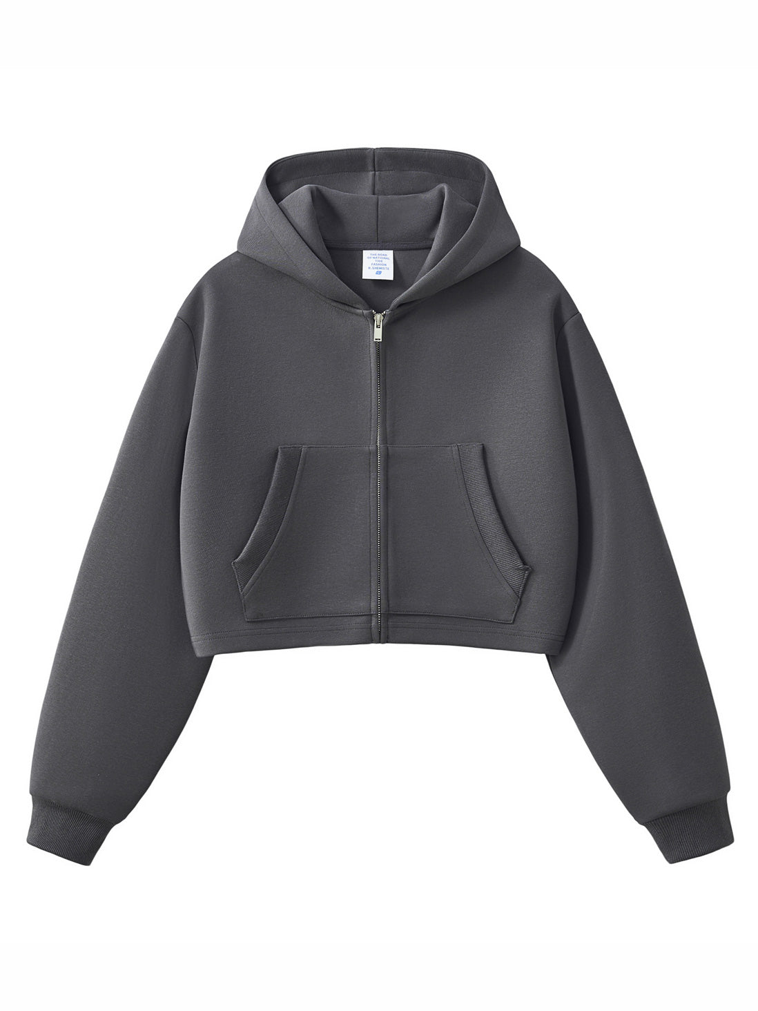 350g Heavyweight French Terry Cropped Hoodie