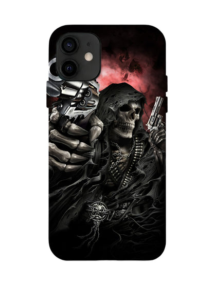 Skull Edgy Hardcore Tough Phone Case