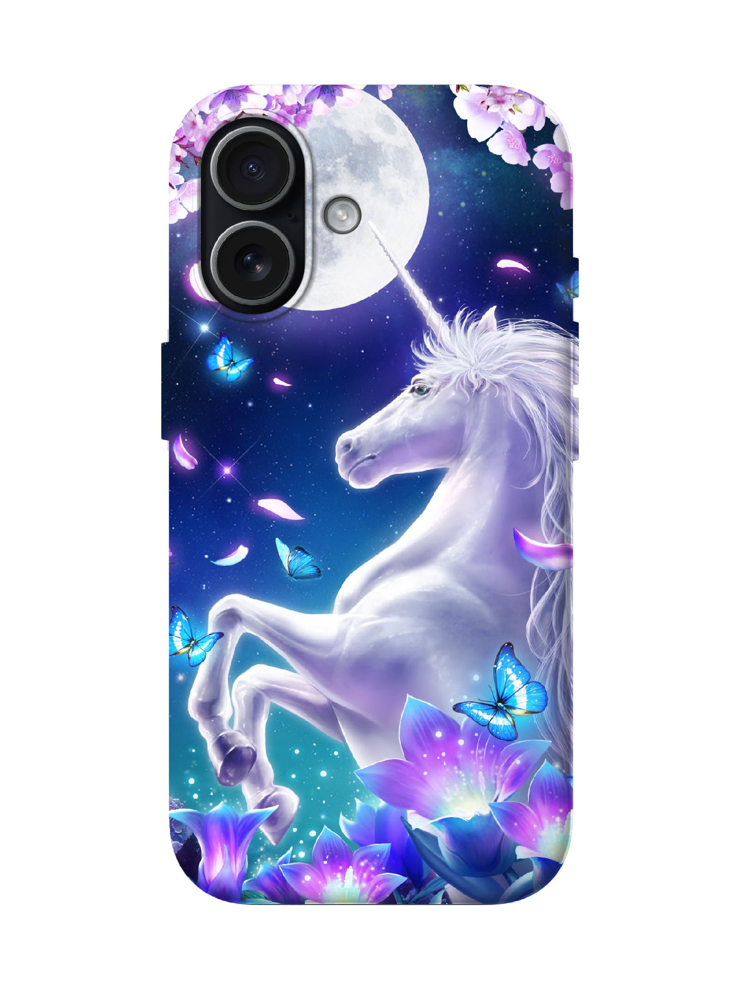 Unicorn Moonlight Fantasy Edgy Slim Phone Case