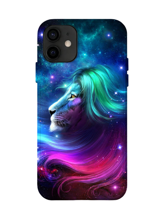 Cosmic Lion Wavy Cyberpunk Protective Phone Case