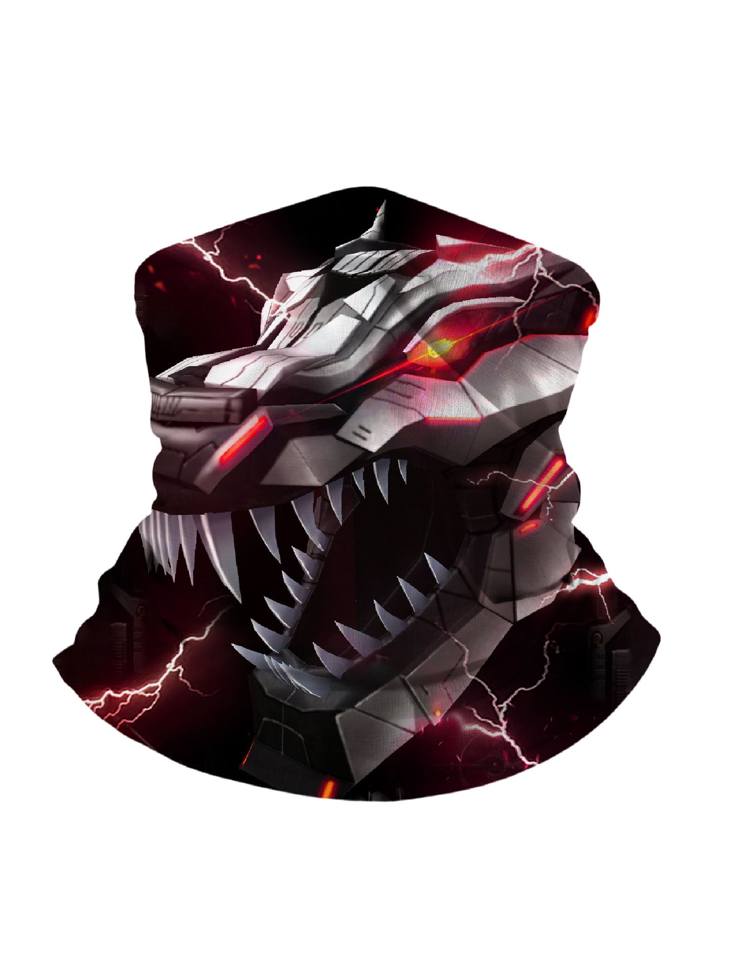 E-Girl E-Boy Cyberpunk Dragon Balaclava with 3D all over print, breathable fabric, windproof, unisex for gaming and streetwear