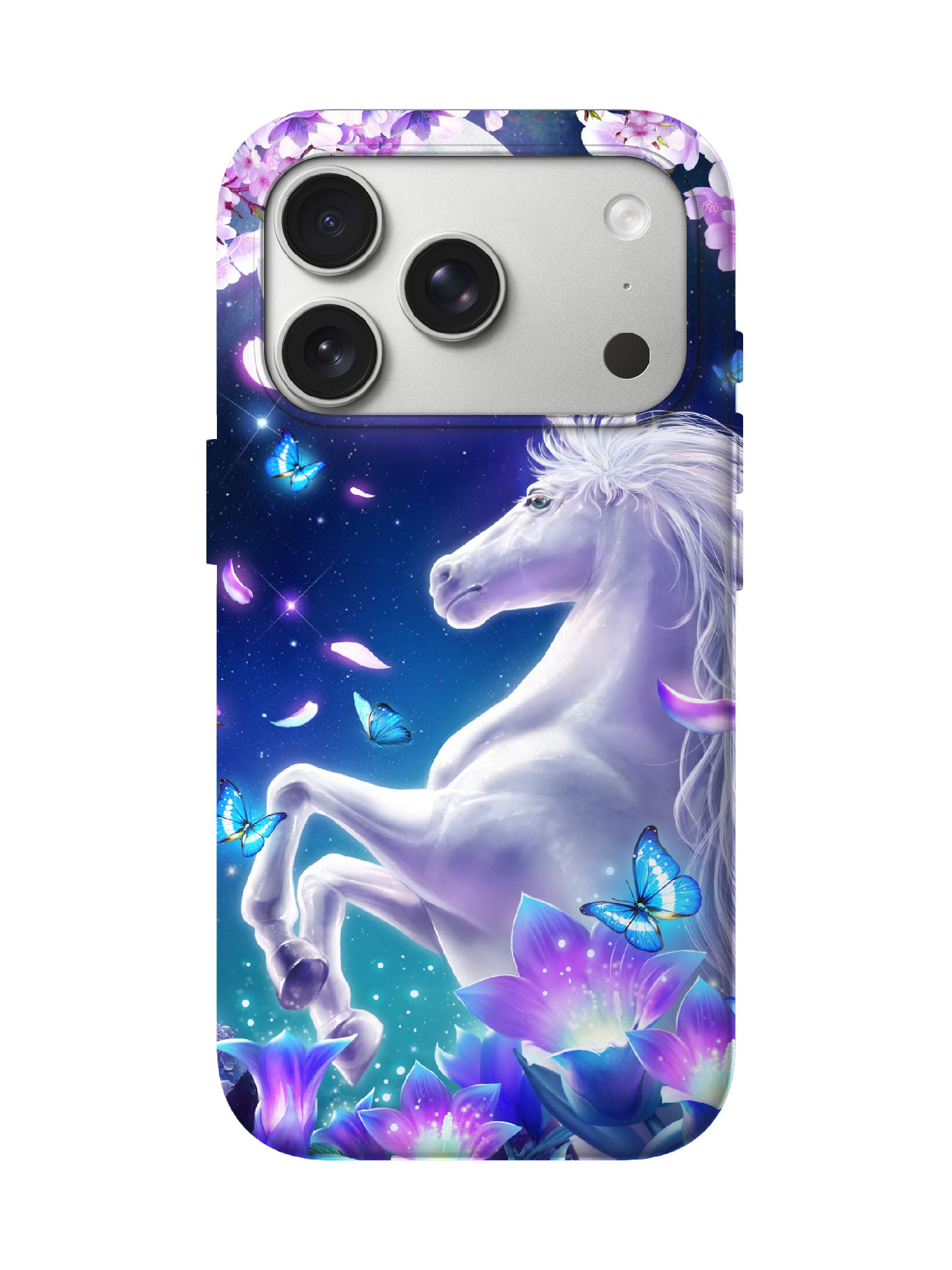 Unicorn Moonlight Fantasy Edgy Slim Phone Case