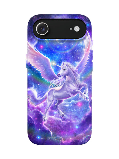 Cosmic Unicorn Edgy Statement Phone Case